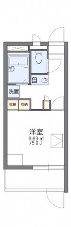 レオパレス柳谷の物件間取画像